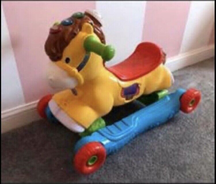 vtech ride on pony